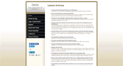 Desktop Screenshot of dailyojo.com